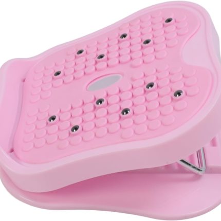Leg Stretching Board 881.8lbs Capacity 8 Adjustable Angles Slant Board Stretch Plate Inclined Pedal for Plantar Fasciitis Pink